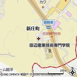 和歌山県田辺市新庄町1745-12周辺の地図