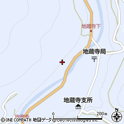 高知県土佐郡土佐町地蔵寺2465周辺の地図