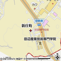 和歌山県田辺市新庄町1745周辺の地図