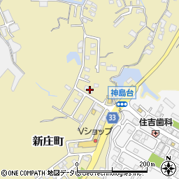 和歌山県田辺市新庄町2744周辺の地図