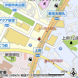 スターバックスコーヒー 福岡新宮店周辺の地図