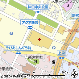 ワンラブカインズホーム福岡新宮店周辺の地図