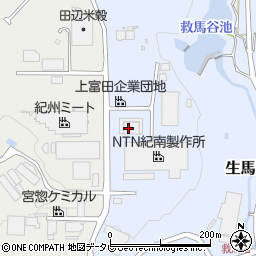 新宮運送株式会社　田辺営業所周辺の地図