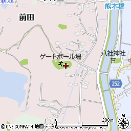 清地神社周辺の地図