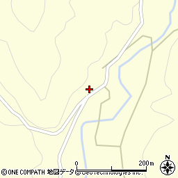 愛媛県上浮穴郡久万高原町上畑野川甲-2628周辺の地図