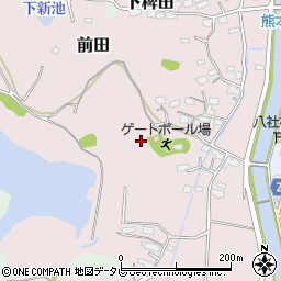 福岡県行橋市前田周辺の地図