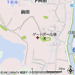 福岡県行橋市前田周辺の地図