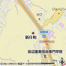 和歌山県田辺市新庄町1739周辺の地図
