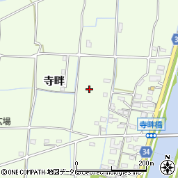 福岡県行橋市寺畔周辺の地図