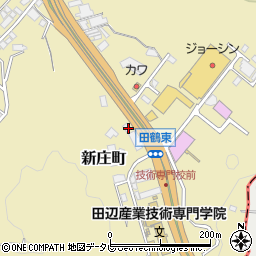 和歌山県田辺市新庄町1720周辺の地図