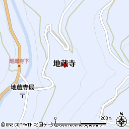 高知県土佐郡土佐町地蔵寺周辺の地図