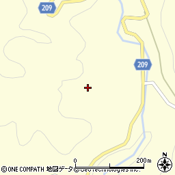 愛媛県上浮穴郡久万高原町上畑野川甲-2517周辺の地図