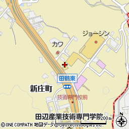 和歌山県田辺市新庄町1685周辺の地図