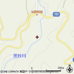 愛媛県上浮穴郡久万高原町前組2354周辺の地図