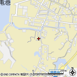 和歌山県田辺市新庄町周辺の地図