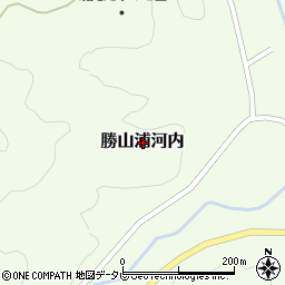 福岡県京都郡みやこ町勝山浦河内周辺の地図