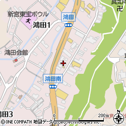 上道キカイ株式会社周辺の地図