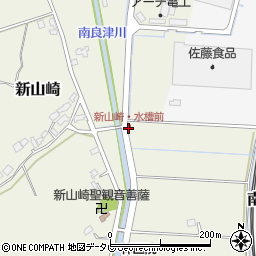 新山崎・水槽前周辺の地図