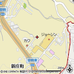 和歌山県田辺市新庄町1617周辺の地図