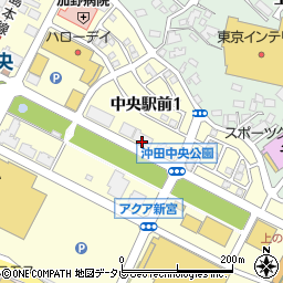 ＭＪＲ新宮中央駅前２周辺の地図