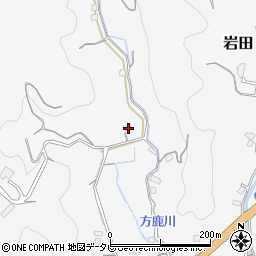 和歌山県西牟婁郡上富田町岩田1956周辺の地図