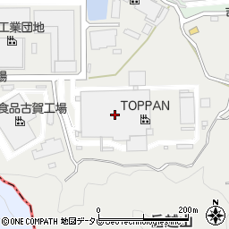 凸版印刷株式会社　福岡第一工場周辺の地図
