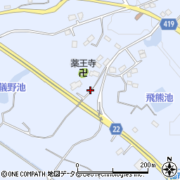 福岡県田川郡福智町上野2515-1周辺の地図