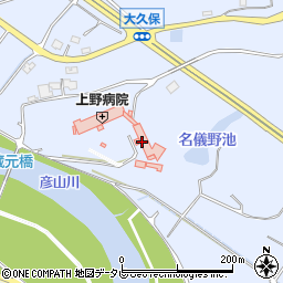 上野病院周辺の地図