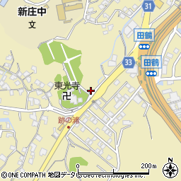 和歌山県田辺市新庄町1822周辺の地図