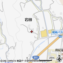 和歌山県西牟婁郡上富田町岩田2197-12周辺の地図