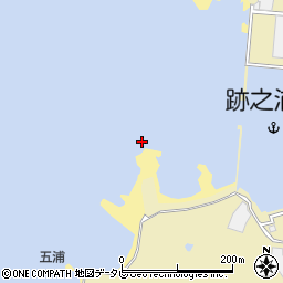 五浦周辺の地図