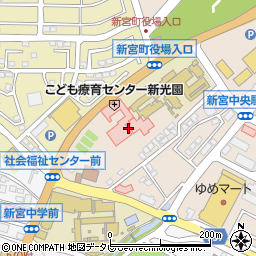 福岡県立粕屋新光園訓練直通周辺の地図
