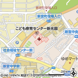 福岡県立粕屋新光園周辺の地図