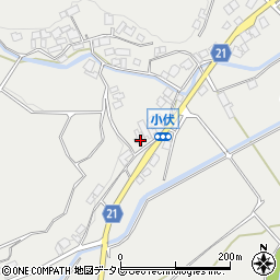 福岡県宮若市小伏471周辺の地図