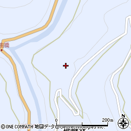 高知県土佐郡土佐町地蔵寺318周辺の地図