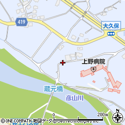 福岡県田川郡福智町上野3453-1周辺の地図