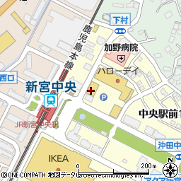 スタジオマリオ・ライフガーデン新宮中央店周辺の地図