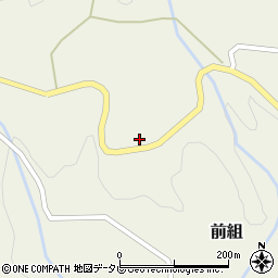 愛媛県上浮穴郡久万高原町前組1444周辺の地図