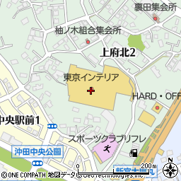 東京インテリア家具福岡新宮店周辺の地図