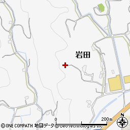 和歌山県西牟婁郡上富田町岩田2189周辺の地図