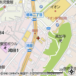 トヨタカローラ和歌山新宮店周辺の地図
