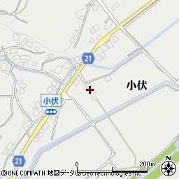 福岡県宮若市小伏1397周辺の地図