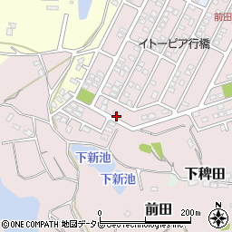 福岡県行橋市前田1978-57周辺の地図