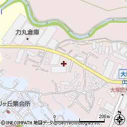ダイサン九州支店周辺の地図