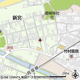 新宮浜簡易郵便局周辺の地図