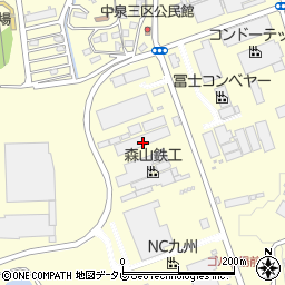 福岡県直方市中泉977-12周辺の地図