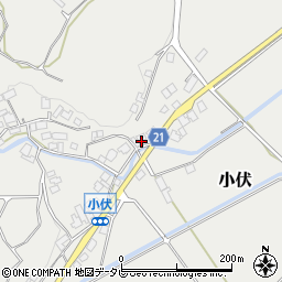 福岡県宮若市小伏1371-1周辺の地図