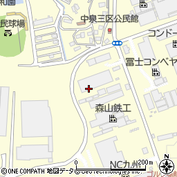 福岡県直方市中泉977-10周辺の地図