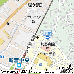 セブンイレブン新宮中央駅北店周辺の地図