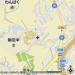 和歌山県田辺市新庄町1862周辺の地図